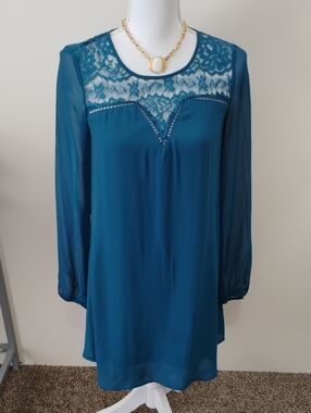Decree Teal Dress